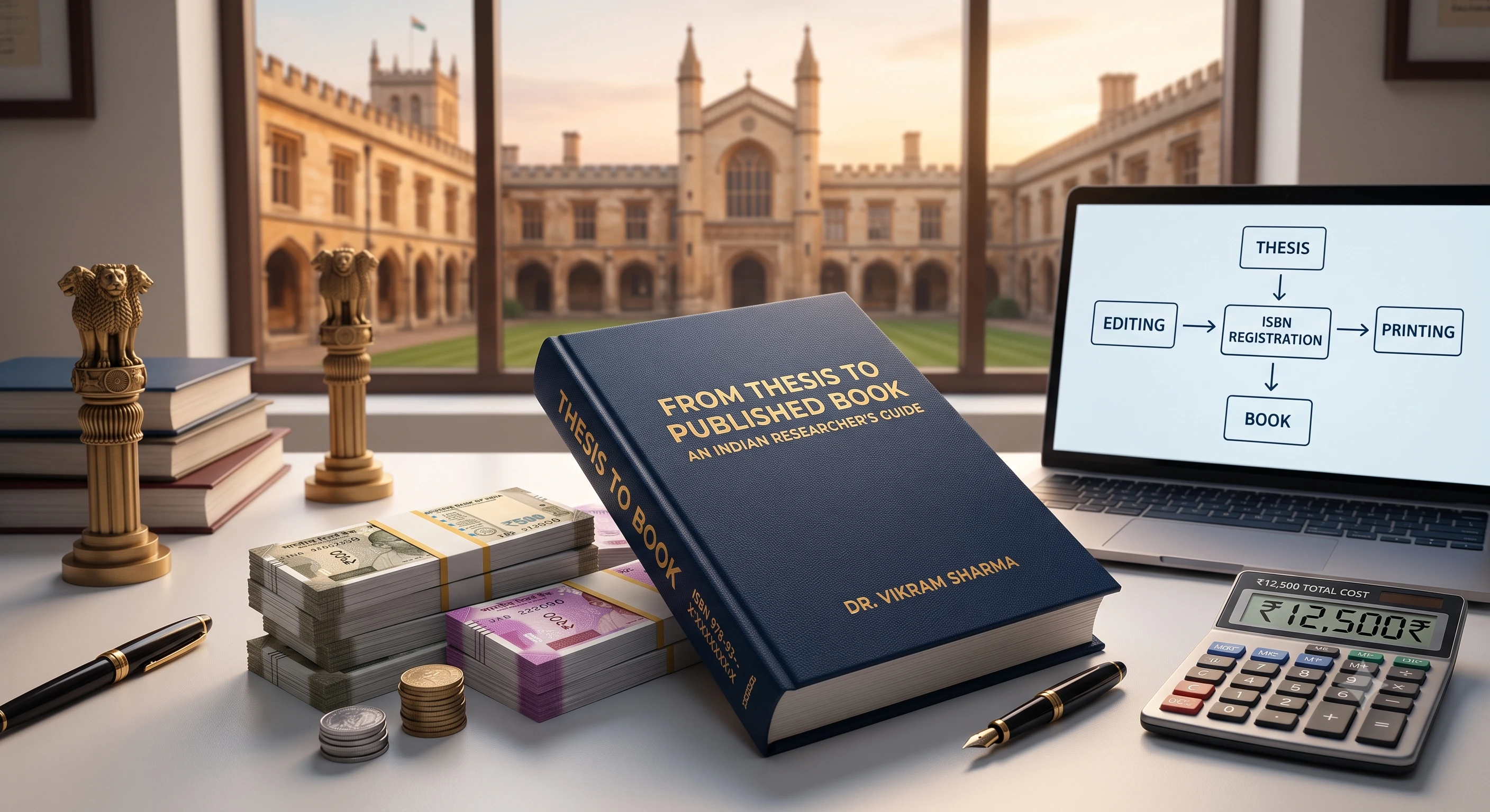 How Much Does it Cost to Publish a PhD Thesis as a Book with an ISBN in India? Cover